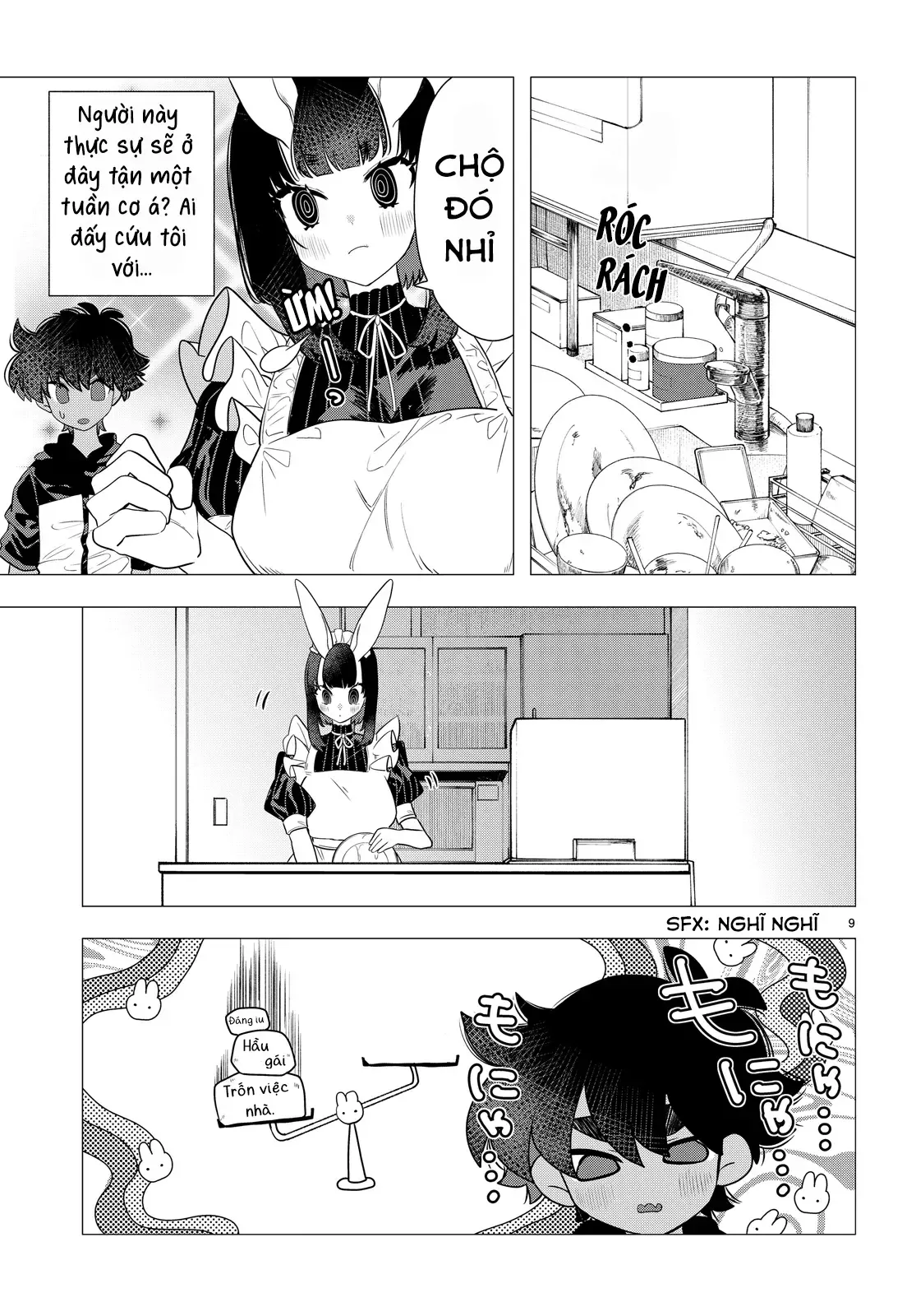 Hare-Kun Và Chị Hầu Gái Thỏ Chapter 1 - 14