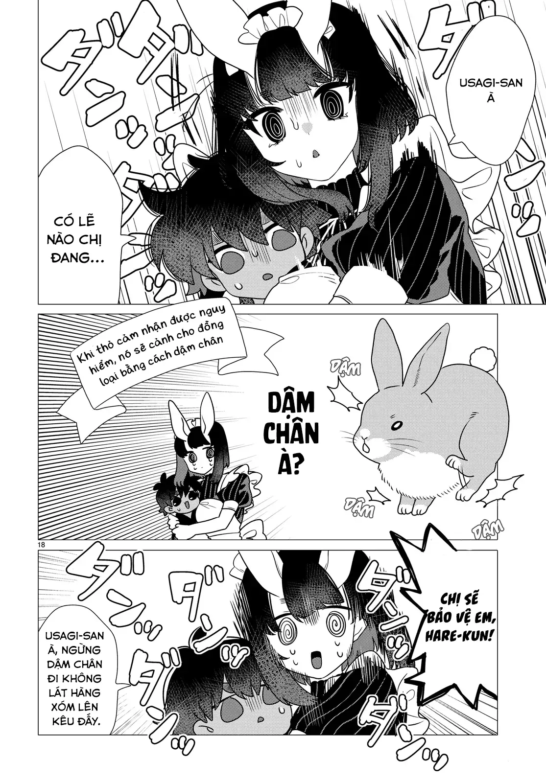 Hare-Kun Và Chị Hầu Gái Thỏ Chapter 1 - 23