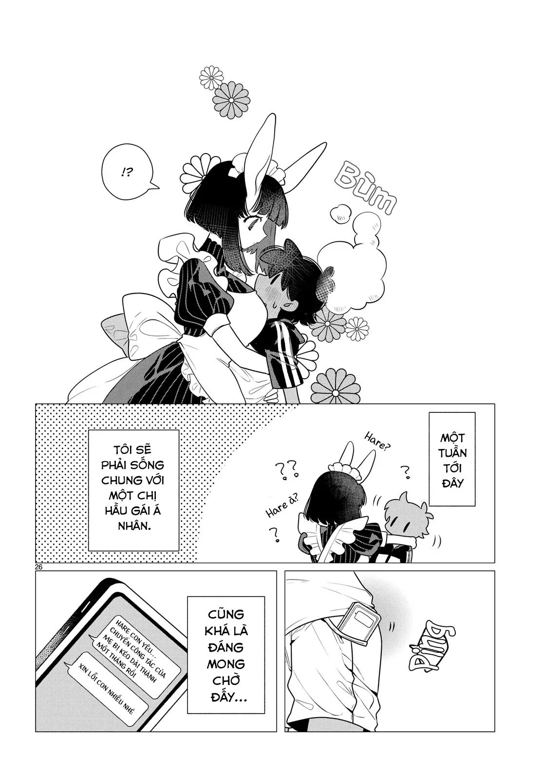 Hare-Kun Và Chị Hầu Gái Thỏ Chapter 1 - 31