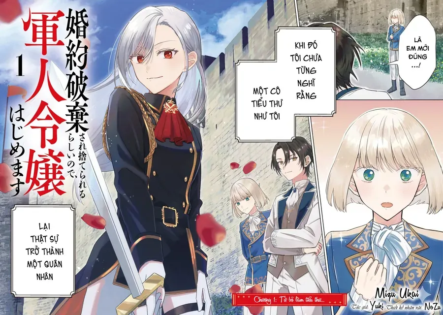 Konyaku Haki Sare Suterare Rurashii Node, Gunjin Reijou Hajimemasu Chapter 1 - 5