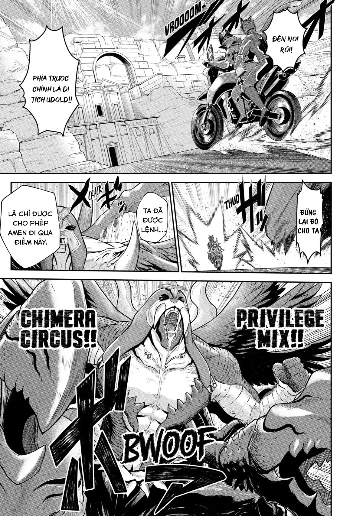 Siêu Nhân Đỏ Chuyển Sinh Sang Dị Giới Chapter 11 - 6