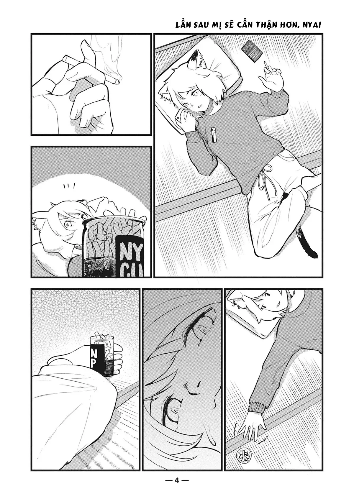 Chainsmoker Cat Chapter 1 - 3
