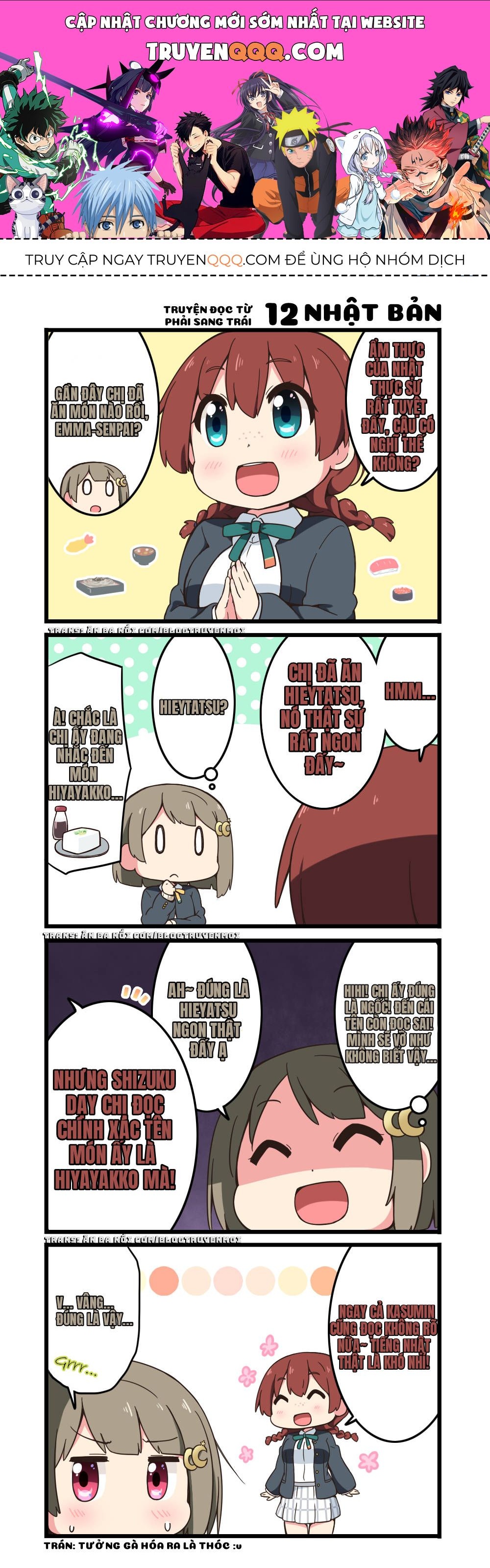 Nijiyon ( Hết Drop, Ad Chuẩn Bị Làm Bản Tiếp Ở Phần Manga :)) ) Chapter 12 - 1