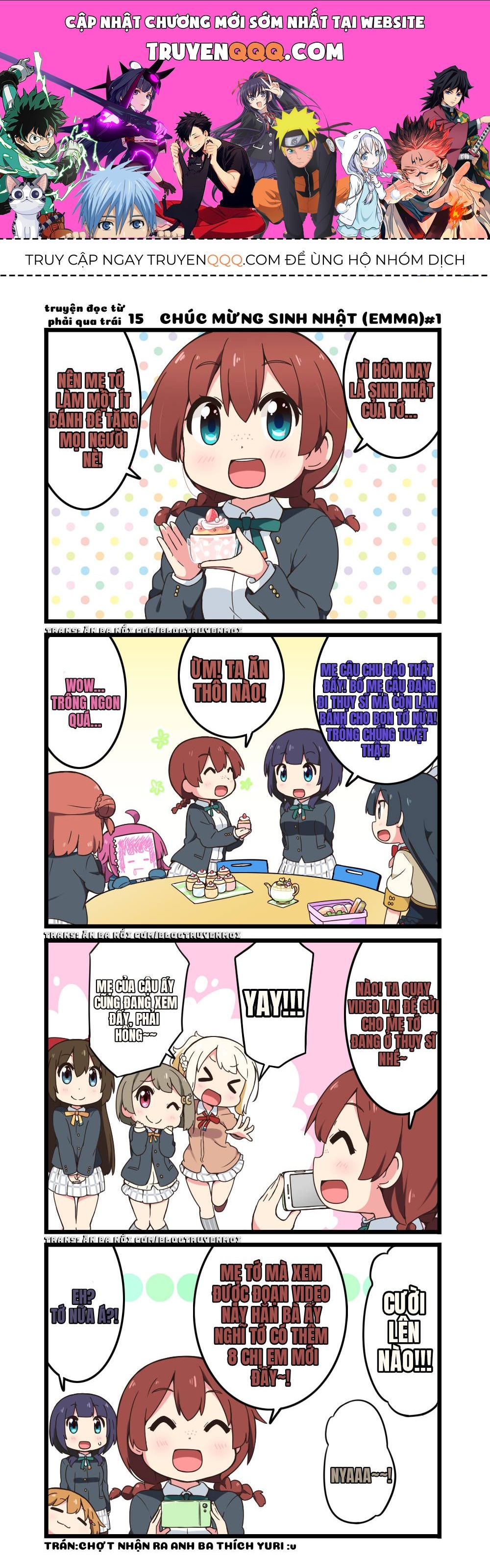 Nijiyon ( Hết Drop, Ad Chuẩn Bị Làm Bản Tiếp Ở Phần Manga :)) ) Chapter 15 - 1