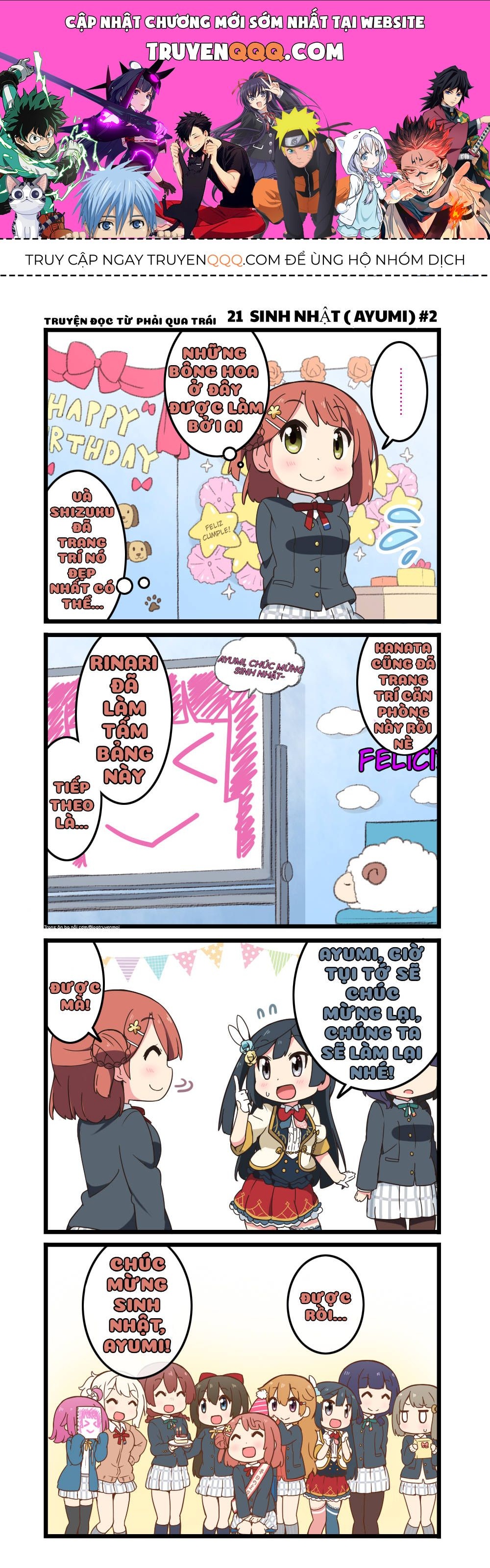Nijiyon ( Hết Drop, Ad Chuẩn Bị Làm Bản Tiếp Ở Phần Manga :)) ) Chapter 22 - 1