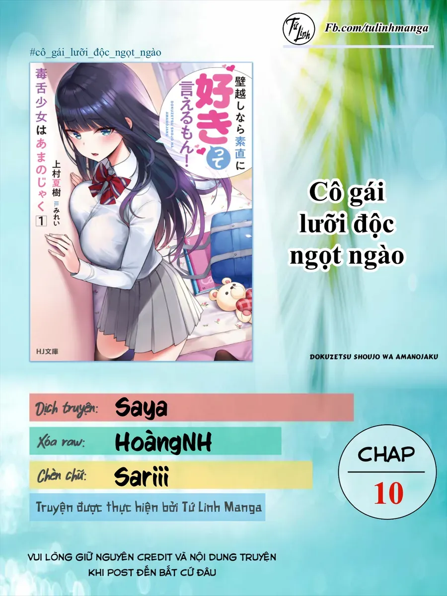 Dokuzetsu Shoujo Wa Amanojaku ~Kabegoshi Nara Sunao Ni Sukitte Ierumon!~ Chapter 10 - 2