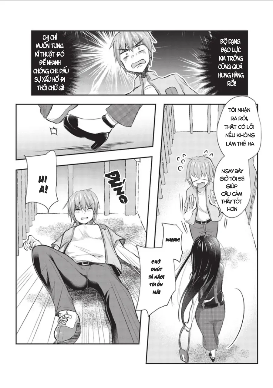 Dokuzetsu Shoujo Wa Amanojaku ~Kabegoshi Nara Sunao Ni Sukitte Ierumon!~ Chapter 10 - 11