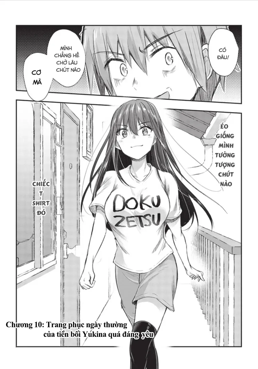 Dokuzetsu Shoujo Wa Amanojaku ~Kabegoshi Nara Sunao Ni Sukitte Ierumon!~ Chapter 10 - 4