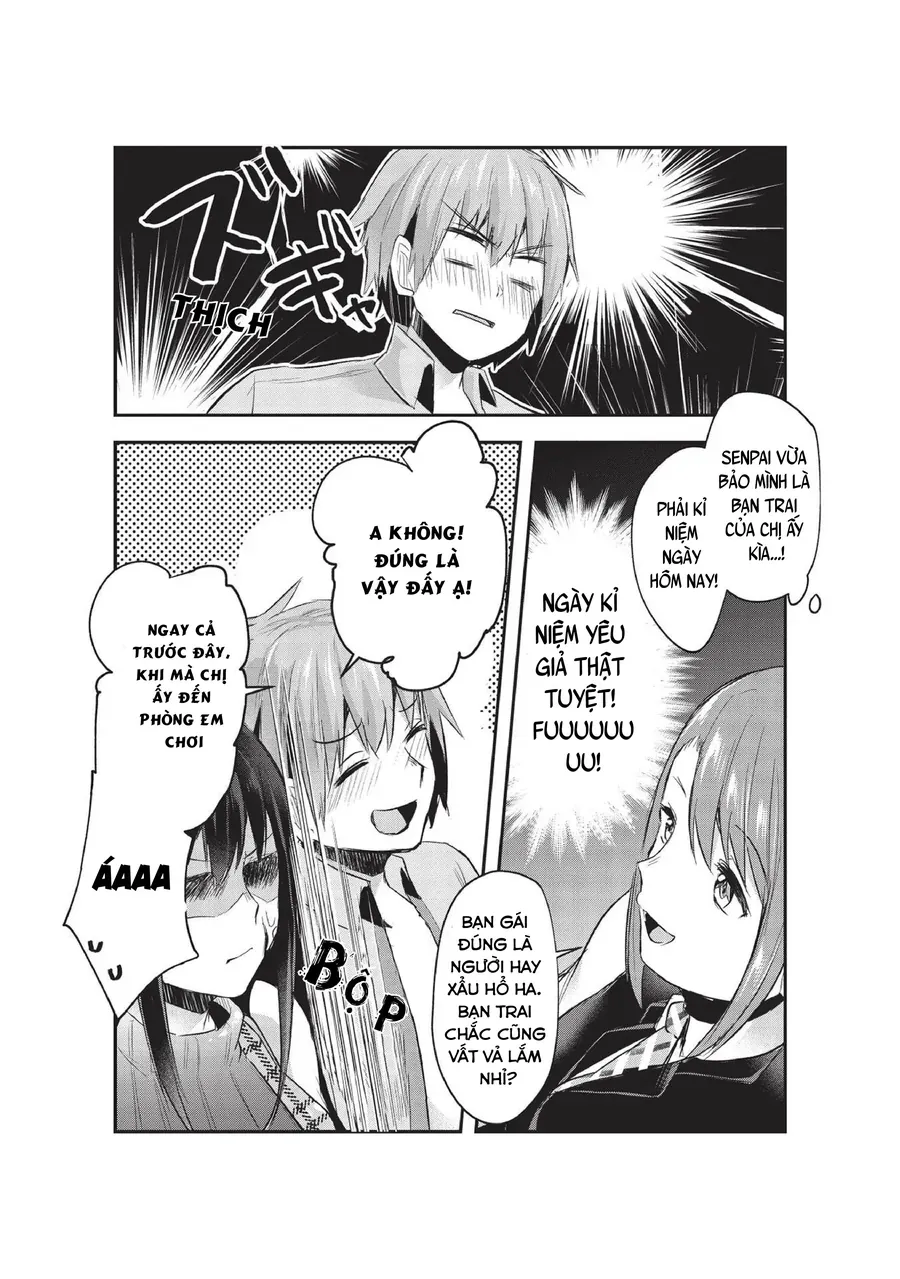 Dokuzetsu Shoujo Wa Amanojaku ~Kabegoshi Nara Sunao Ni Sukitte Ierumon!~ Chapter 11 - 14