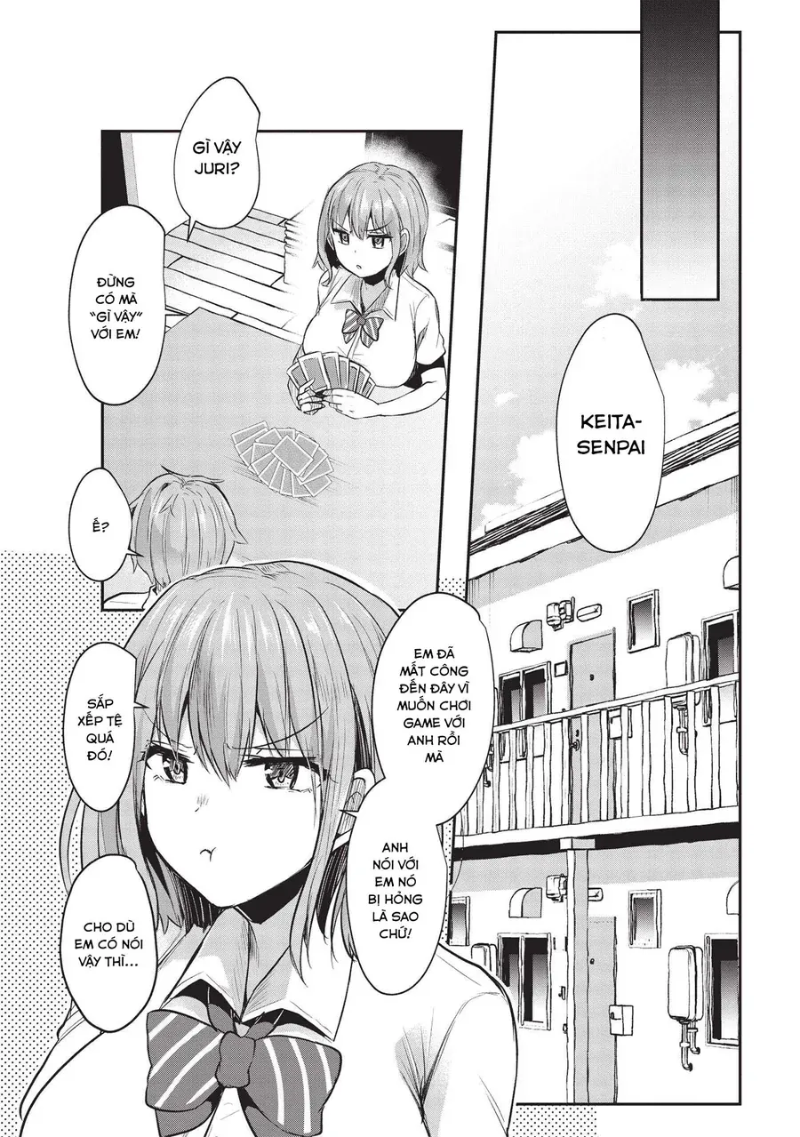 Dokuzetsu Shoujo Wa Amanojaku ~Kabegoshi Nara Sunao Ni Sukitte Ierumon!~ Chapter 12 - 12