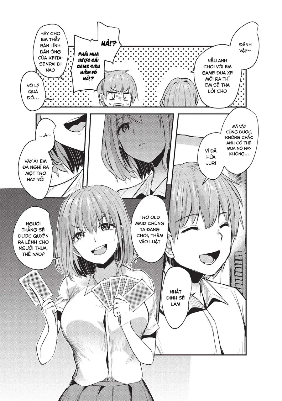 Dokuzetsu Shoujo Wa Amanojaku ~Kabegoshi Nara Sunao Ni Sukitte Ierumon!~ Chapter 12 - 13