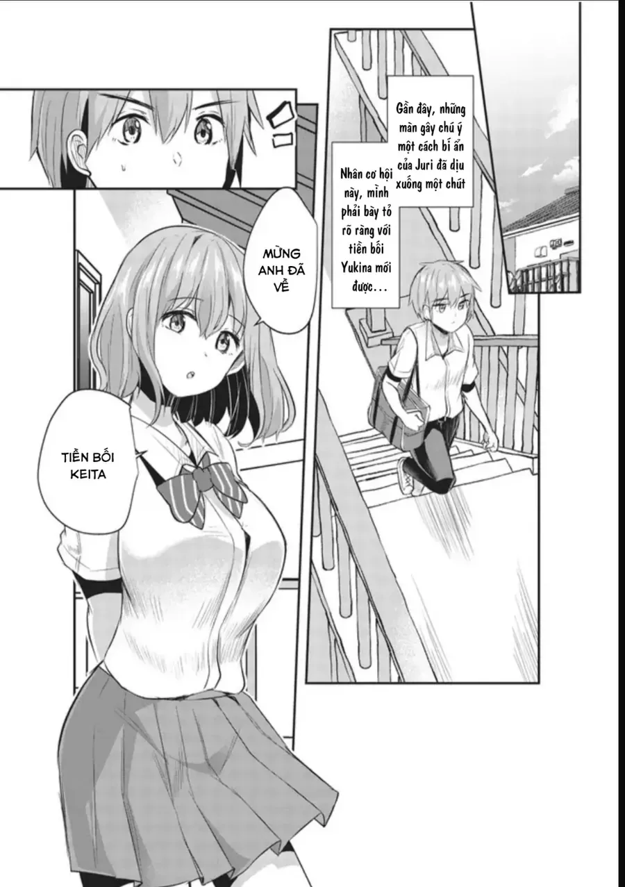 Dokuzetsu Shoujo Wa Amanojaku ~Kabegoshi Nara Sunao Ni Sukitte Ierumon!~ Chapter 13 - 14