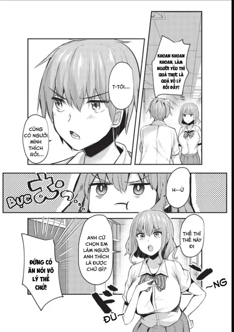 Dokuzetsu Shoujo Wa Amanojaku ~Kabegoshi Nara Sunao Ni Sukitte Ierumon!~ Chapter 13 - 4