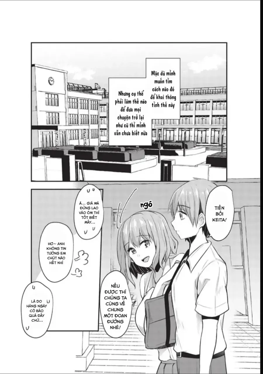 Dokuzetsu Shoujo Wa Amanojaku ~Kabegoshi Nara Sunao Ni Sukitte Ierumon!~ Chapter 13 - 8