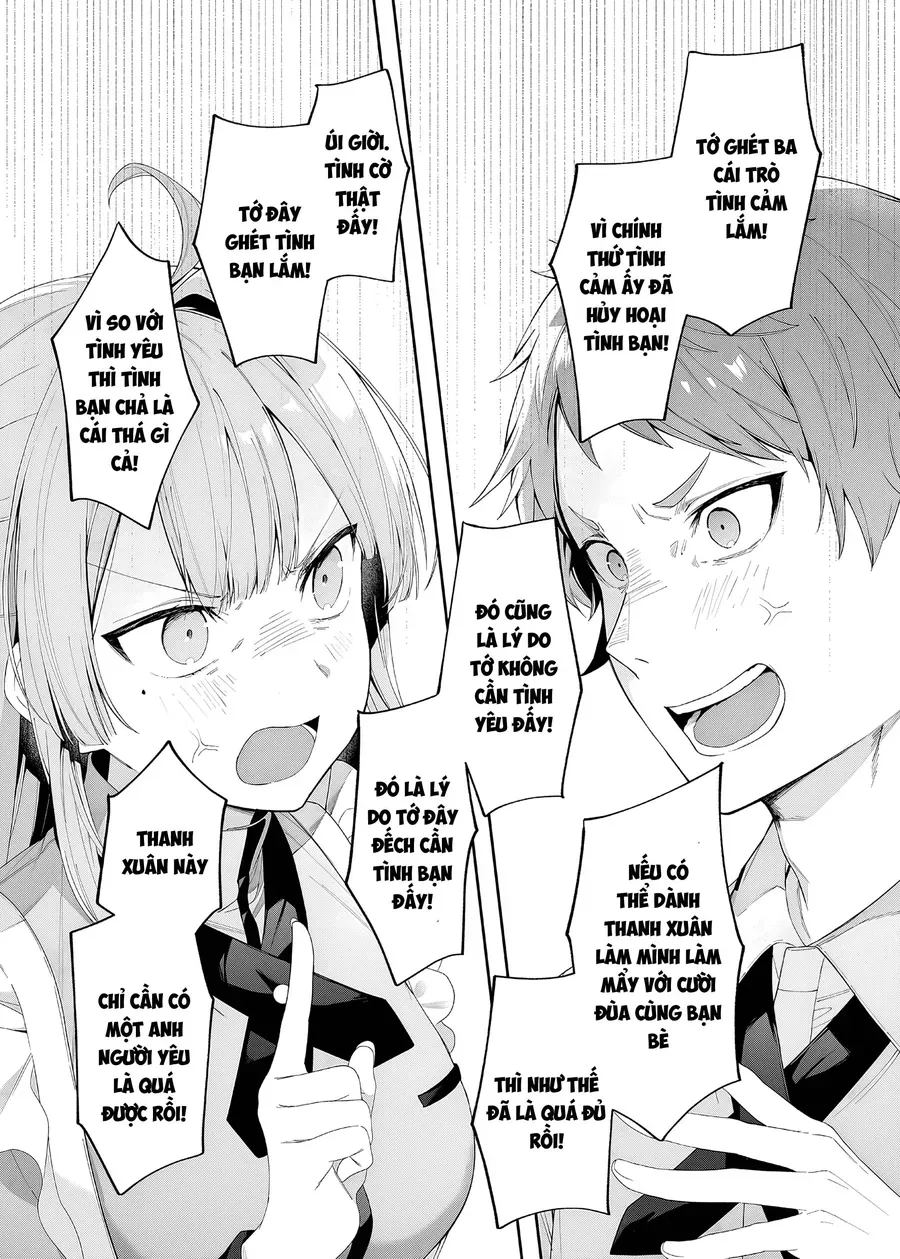 Tomodachi To Koibito, Docchi Ga Daiji Nano? Chapter 1 - 3