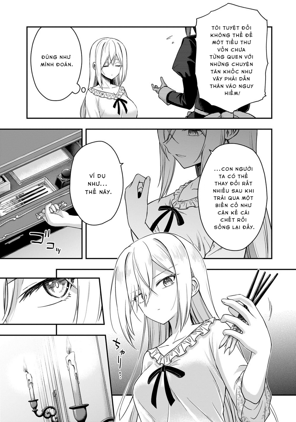 Hissatsu Reijou Liese: Tensei Shita Saikyou No Koroshiya Wa, Yami O Matou Akuyaku Reijou To Naru Chapter 1 - 44