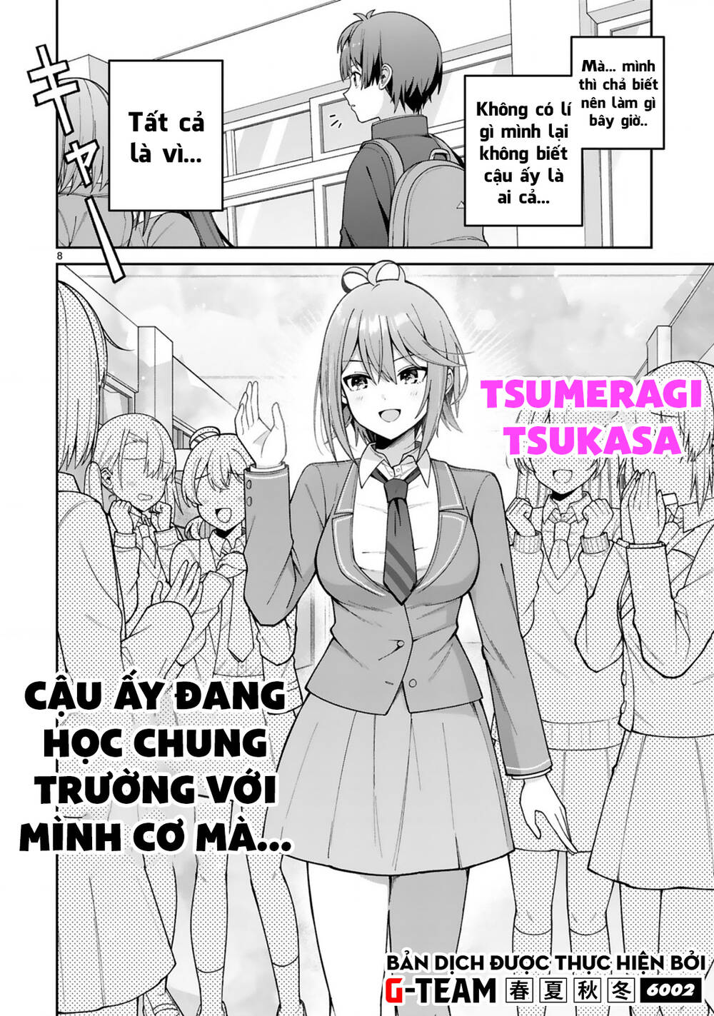 Liệu Một Cô Gái Điển Trai Cũng Có Thể Trở Thành Nữ Chính Dễ Thương Ngọt Ngào Không? Chapter 1 - 8