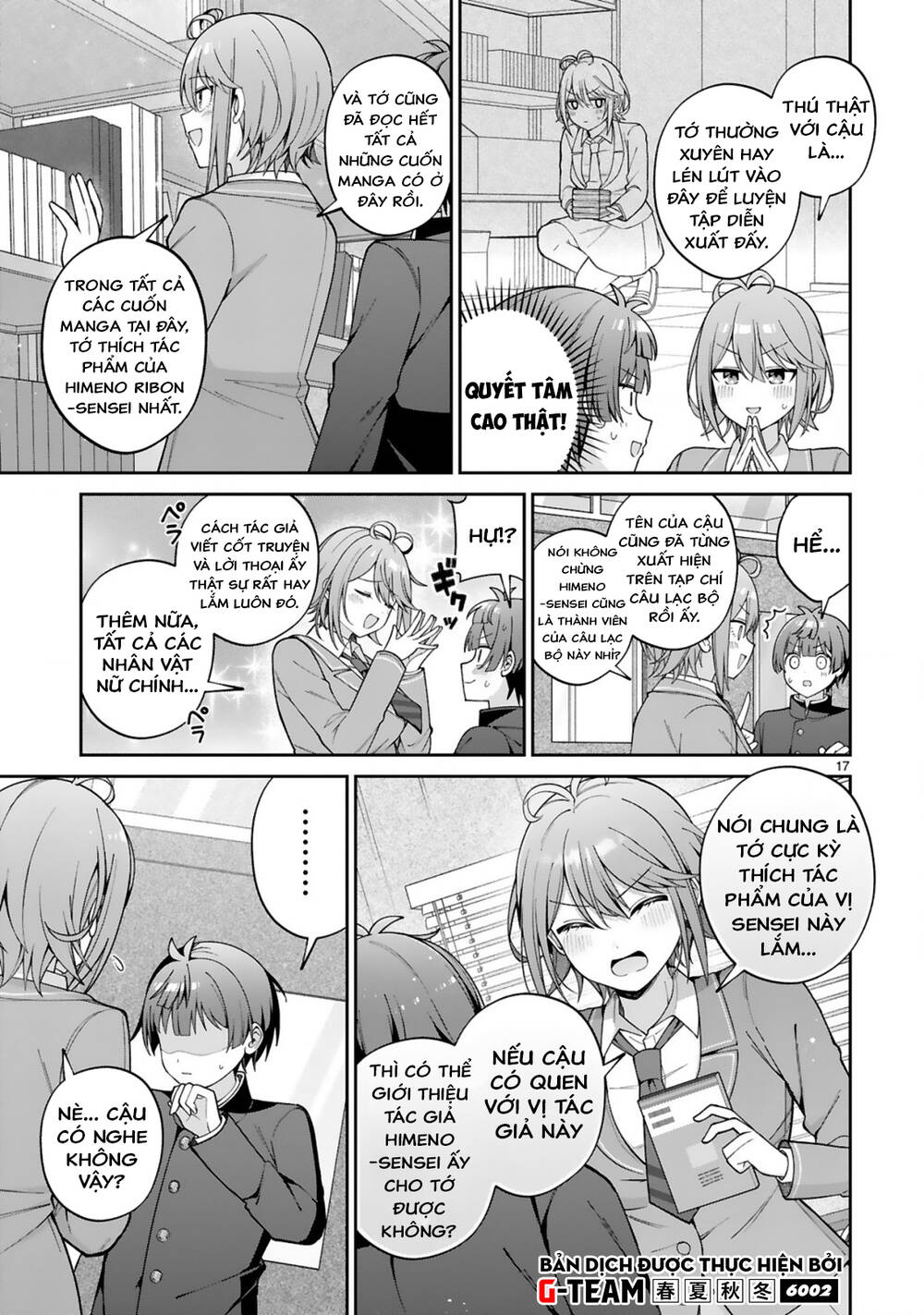 Liệu Một Cô Gái Điển Trai Cũng Có Thể Trở Thành Nữ Chính Dễ Thương Ngọt Ngào Không? Chapter 1 - 17