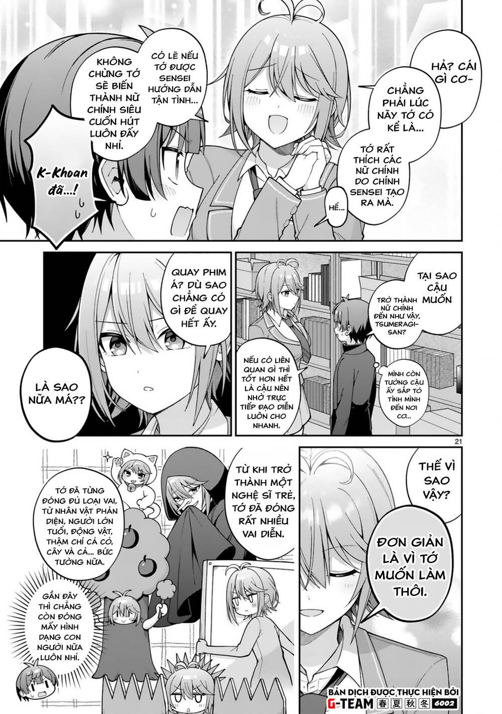 Liệu Một Cô Gái Điển Trai Cũng Có Thể Trở Thành Nữ Chính Dễ Thương Ngọt Ngào Không? Chapter 1 - 21