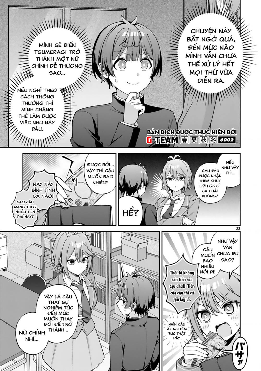 Liệu Một Cô Gái Điển Trai Cũng Có Thể Trở Thành Nữ Chính Dễ Thương Ngọt Ngào Không? Chapter 1 - 23