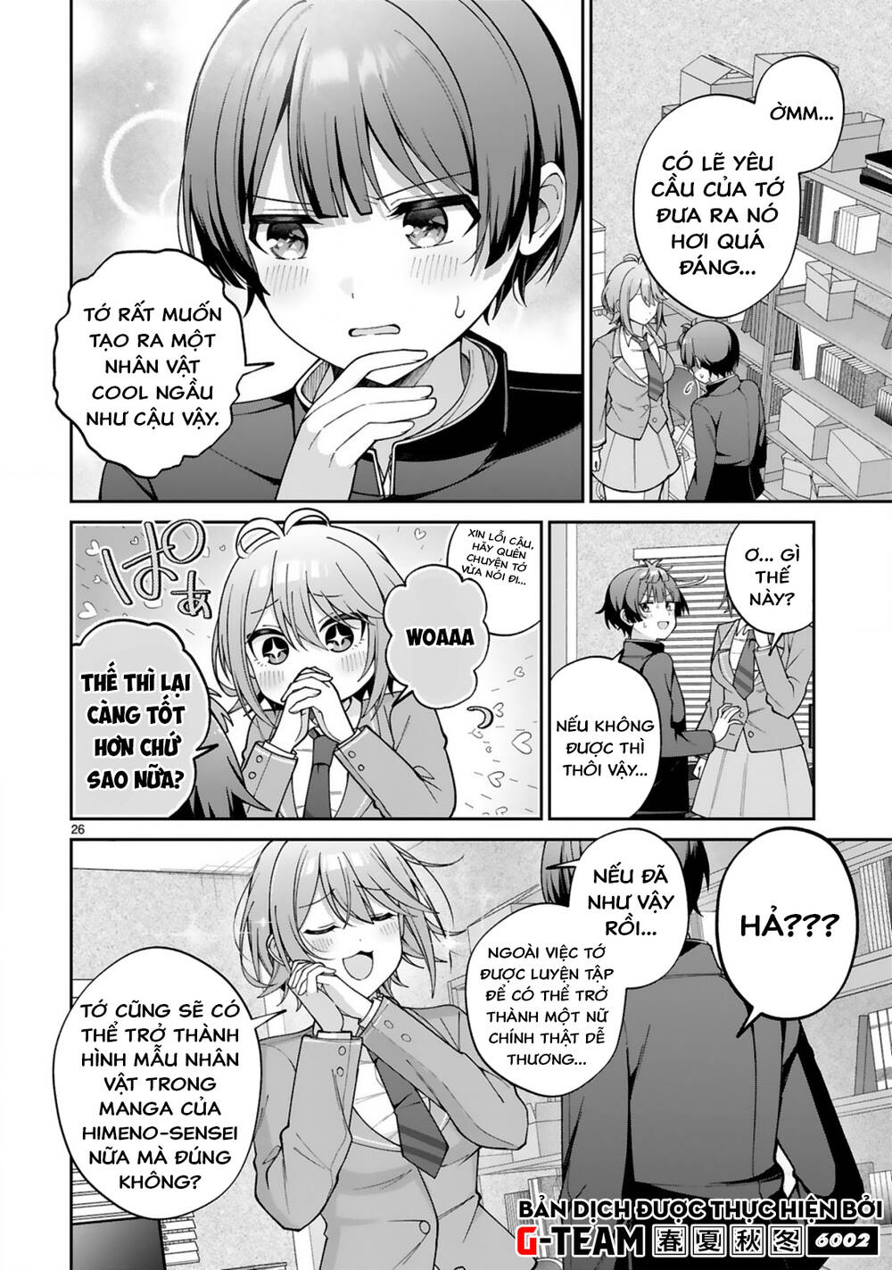 Liệu Một Cô Gái Điển Trai Cũng Có Thể Trở Thành Nữ Chính Dễ Thương Ngọt Ngào Không? Chapter 1 - 26