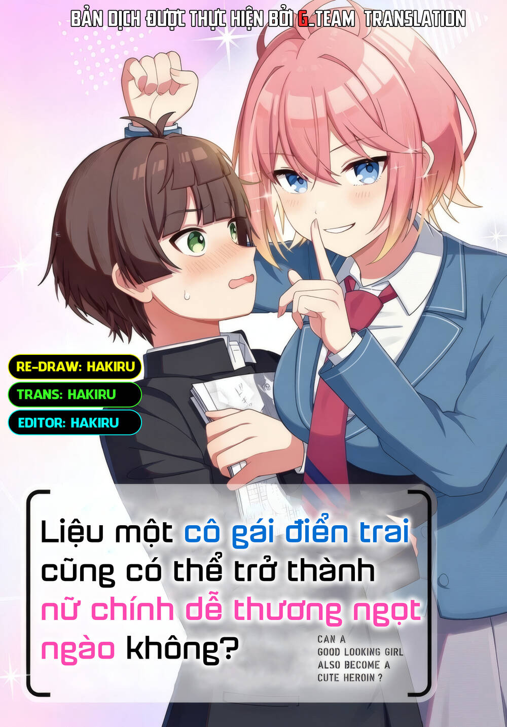 Liệu Một Cô Gái Điển Trai Cũng Có Thể Trở Thành Nữ Chính Dễ Thương Ngọt Ngào Không? Chapter 2 - 1