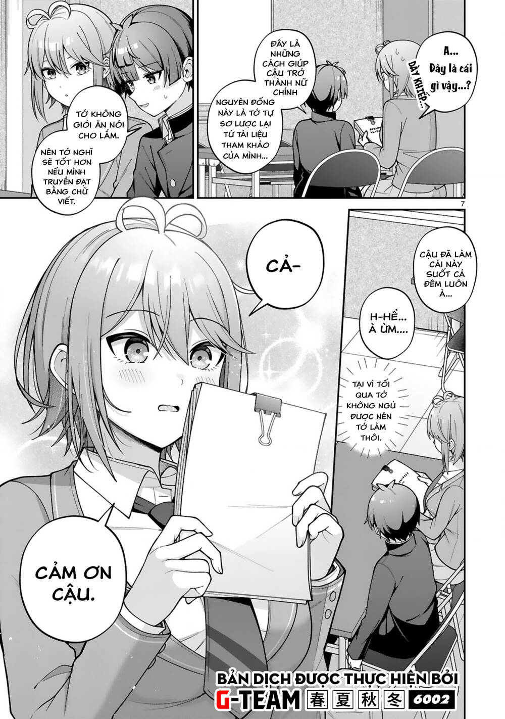 Liệu Một Cô Gái Điển Trai Cũng Có Thể Trở Thành Nữ Chính Dễ Thương Ngọt Ngào Không? Chapter 2 - 8