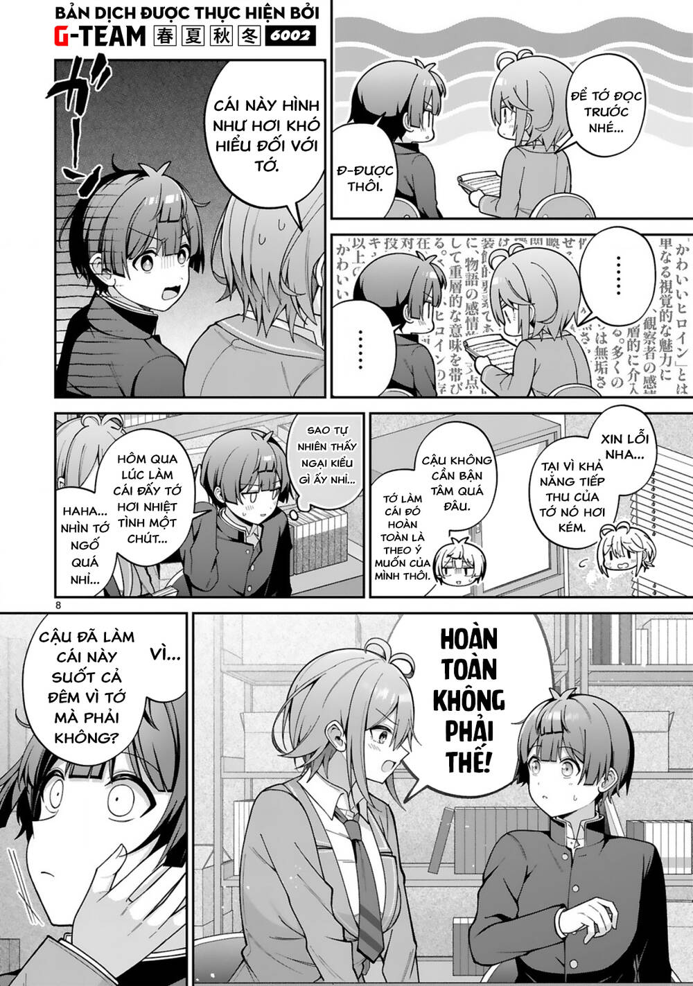 Liệu Một Cô Gái Điển Trai Cũng Có Thể Trở Thành Nữ Chính Dễ Thương Ngọt Ngào Không? Chapter 2 - 9