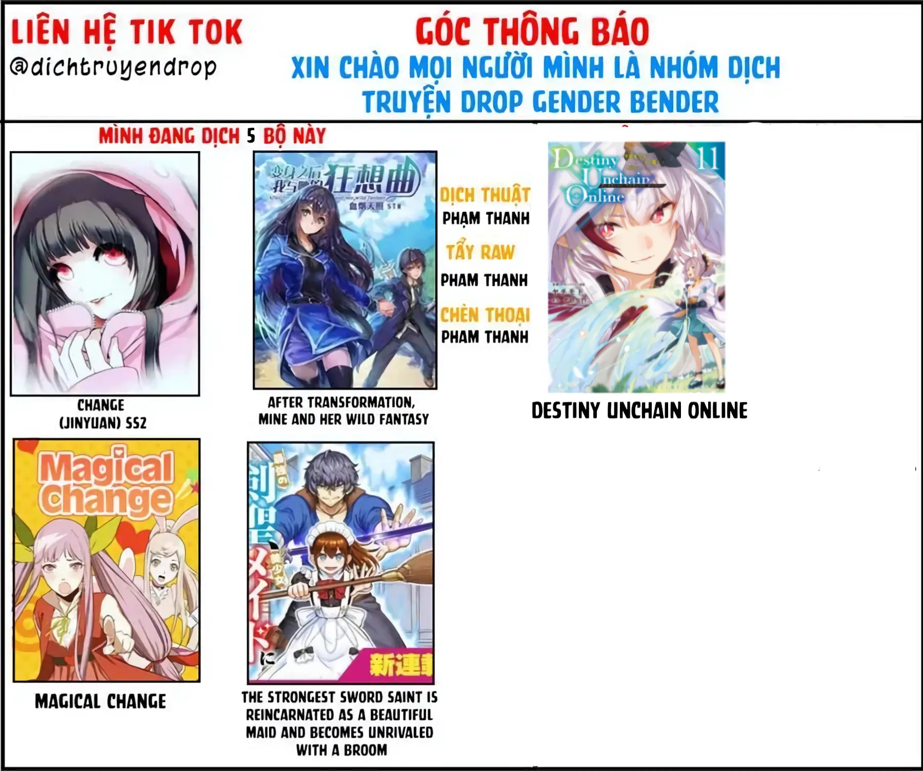 Kiếm Thánh Chuyển Sinh Thành Hầu Gái Chapter 7.2 - 2