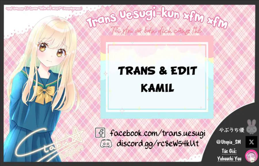 Uesugi-Kun Không Muốn Làm Con Gái Nữa Chapter 4 - 21