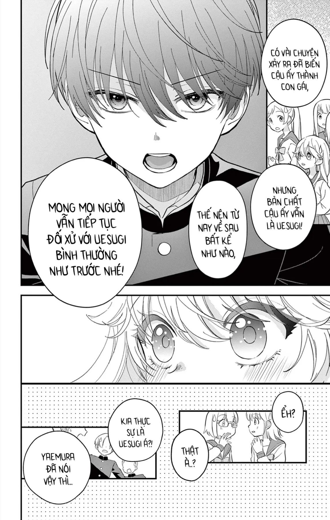 Uesugi-Kun Không Muốn Làm Con Gái Nữa Chapter 4 - 8
