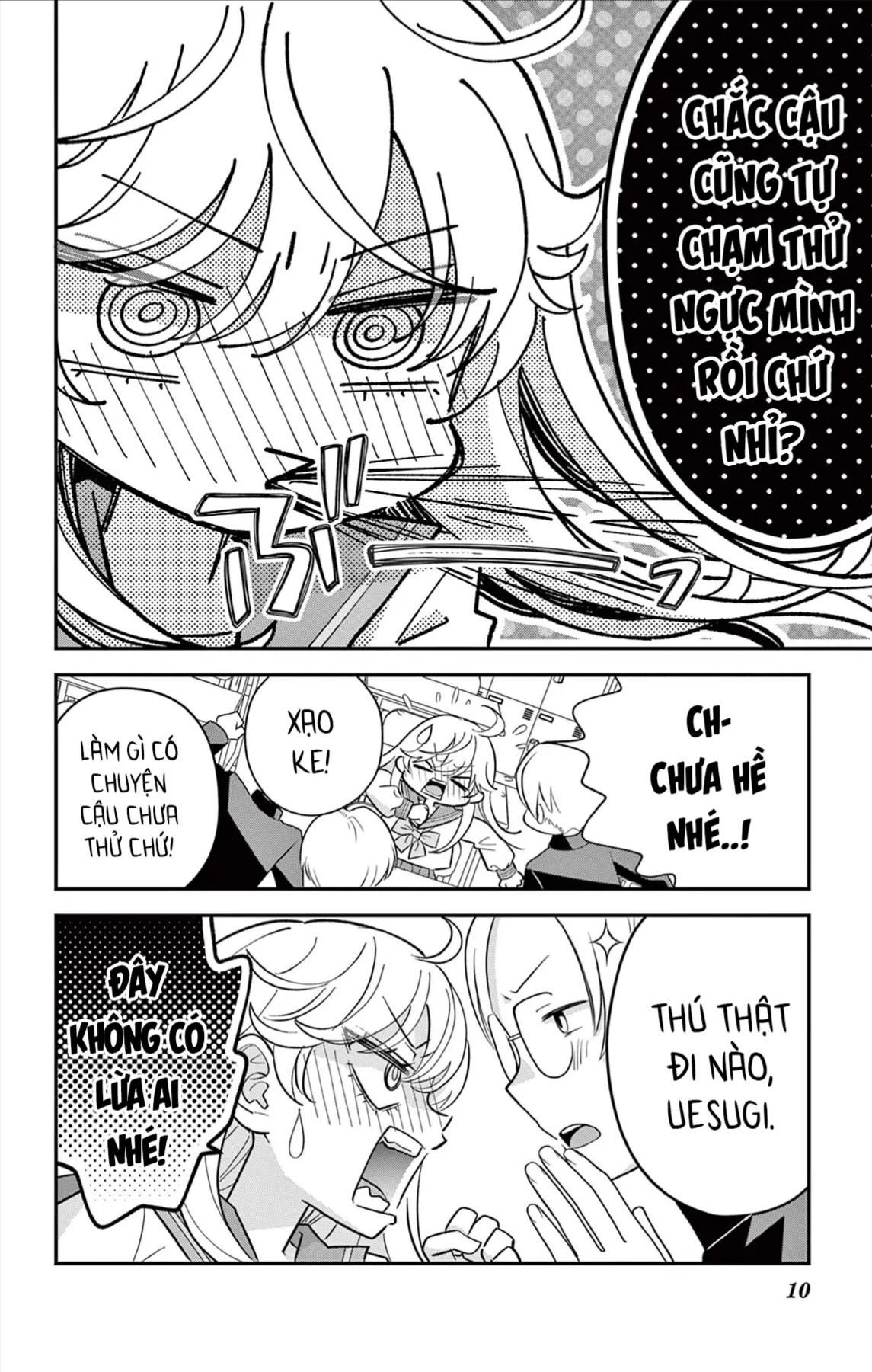 Uesugi-Kun Không Muốn Làm Con Gái Nữa Chapter 4 - 10