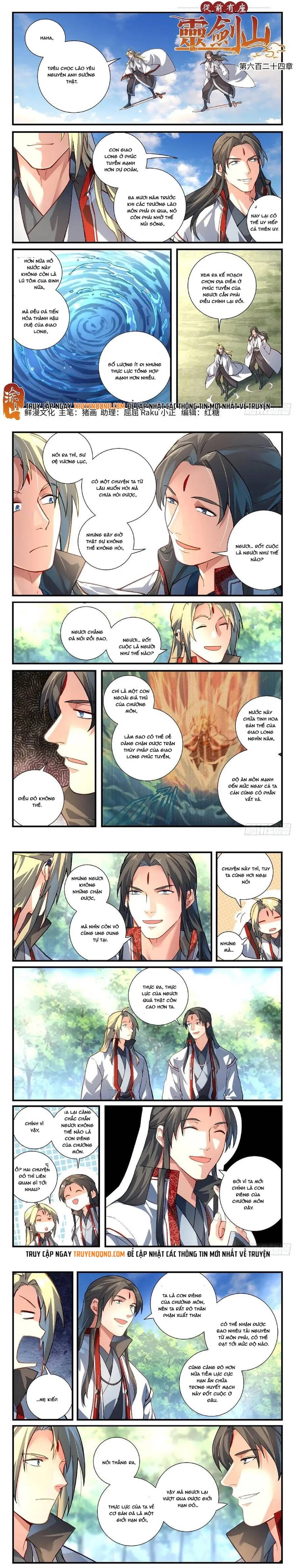 Tung Tiền Hữu Tọa Linh Kiếm Sơn Chapter 623 - 2