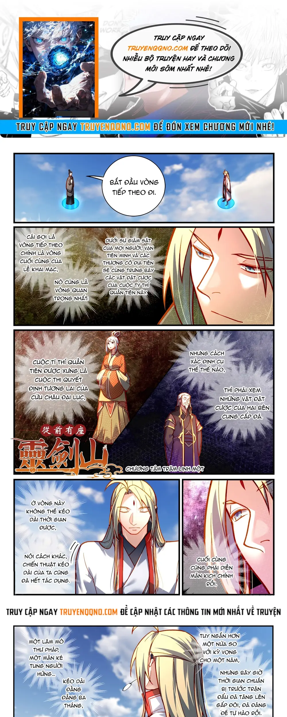 Tung Tiền Hữu Tọa Linh Kiếm Sơn Chapter 800 - 1