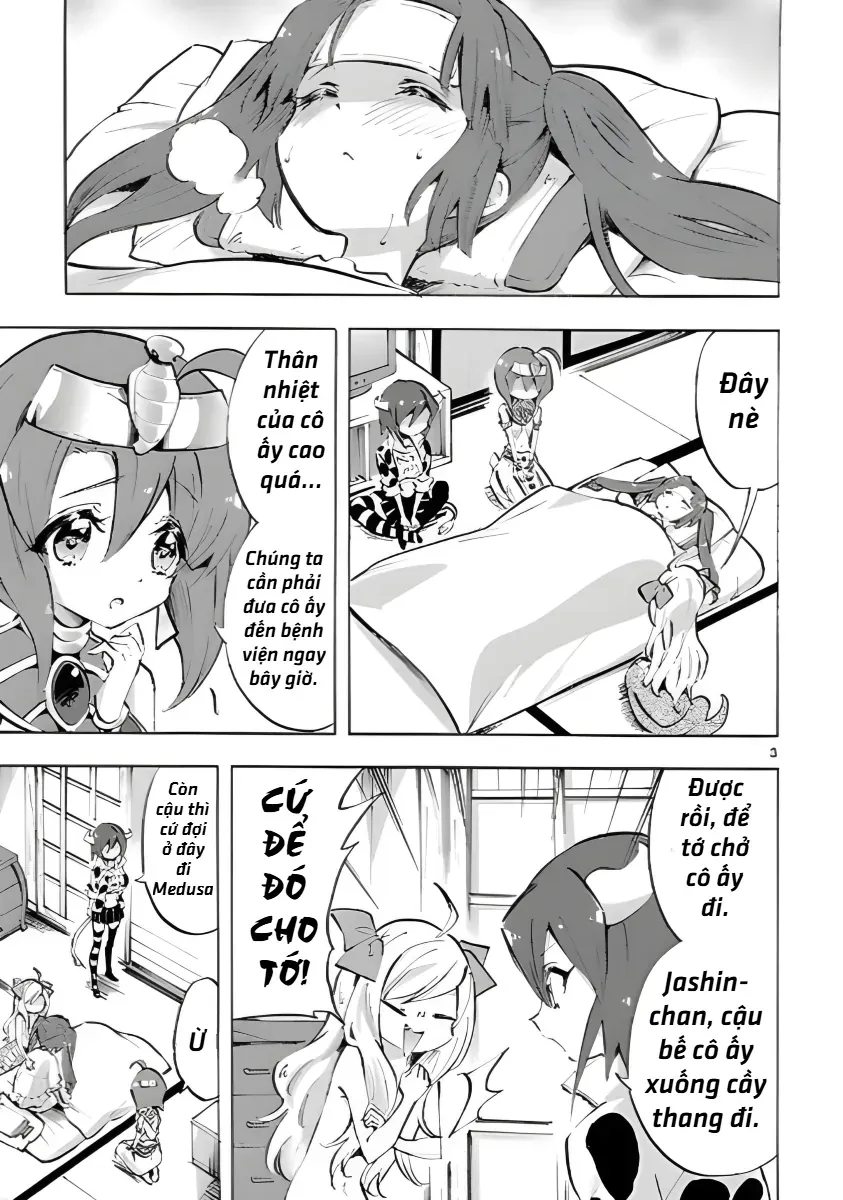 Jashin-Chan Dropkick Chapter 74 - 3