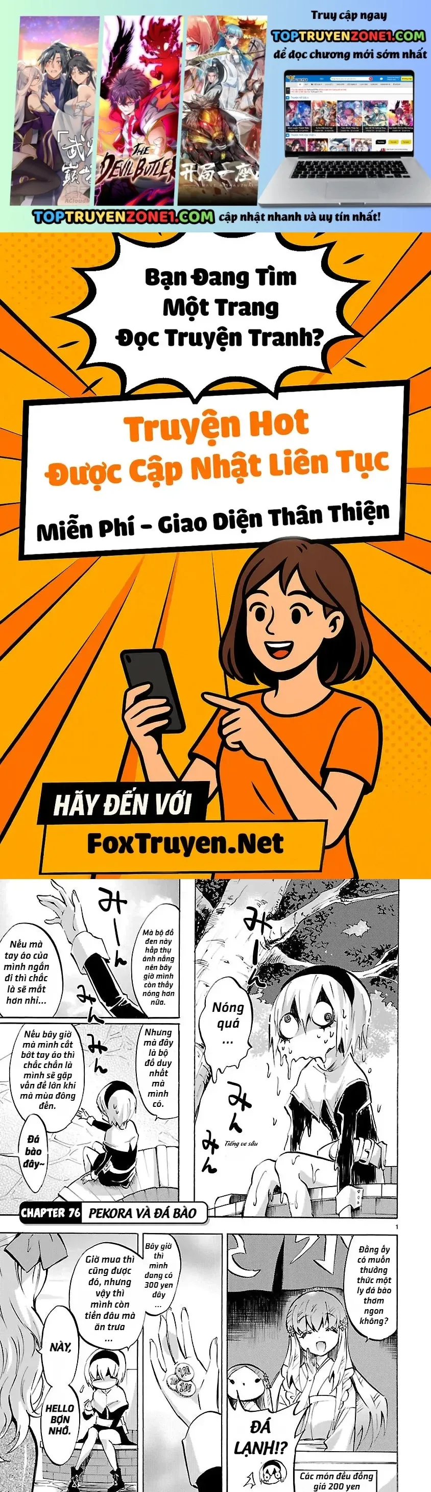 Jashin-Chan Dropkick Chapter 76 - 2