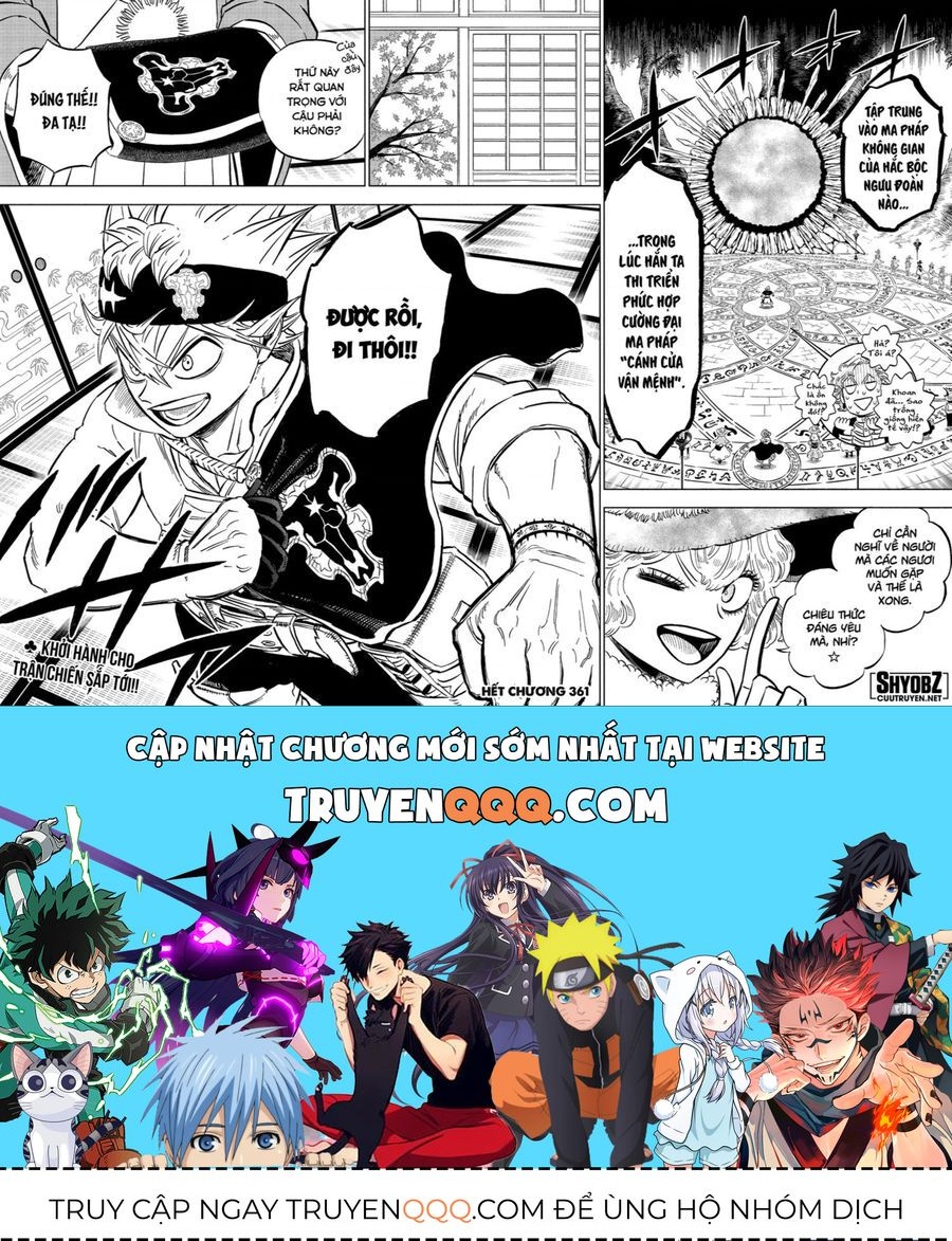 Black Clover - Thế Giới Phép Thuật Chapter 361.1 - 12