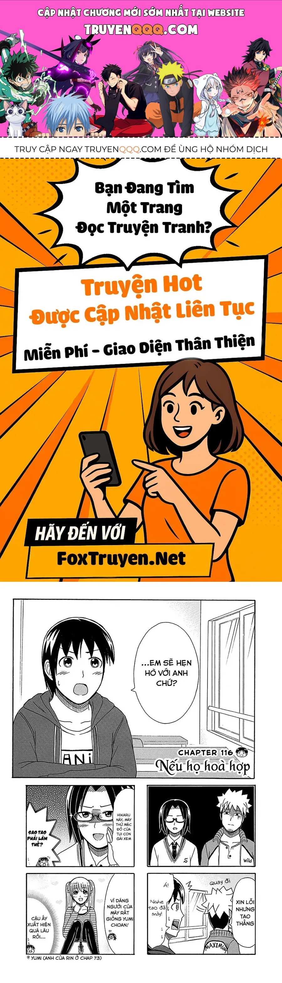 Cyclops Shoujo Saipu Chapter 116 - 1