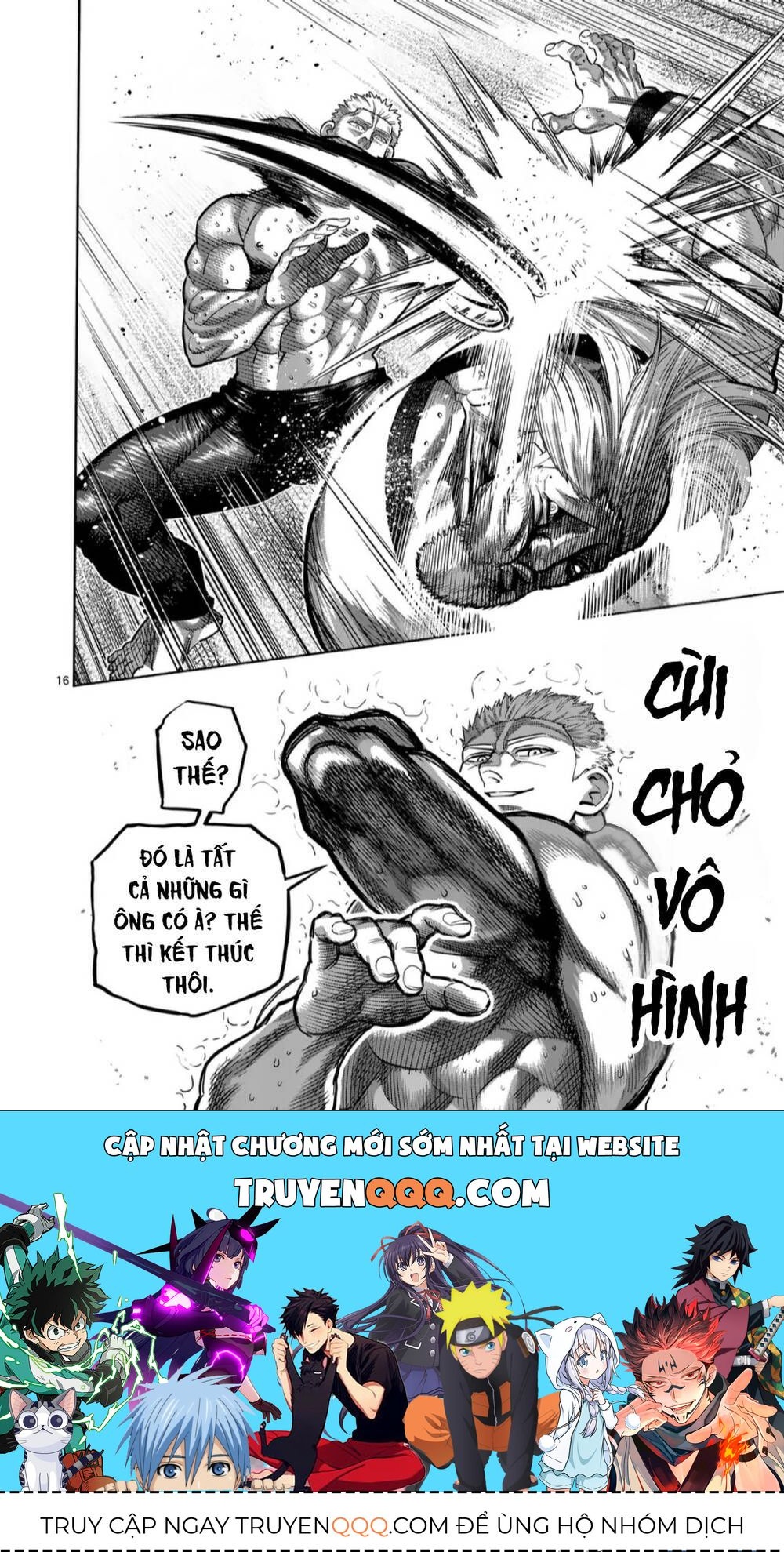 Kengan Ashura Phần 2 Chapter 273.1 - 16