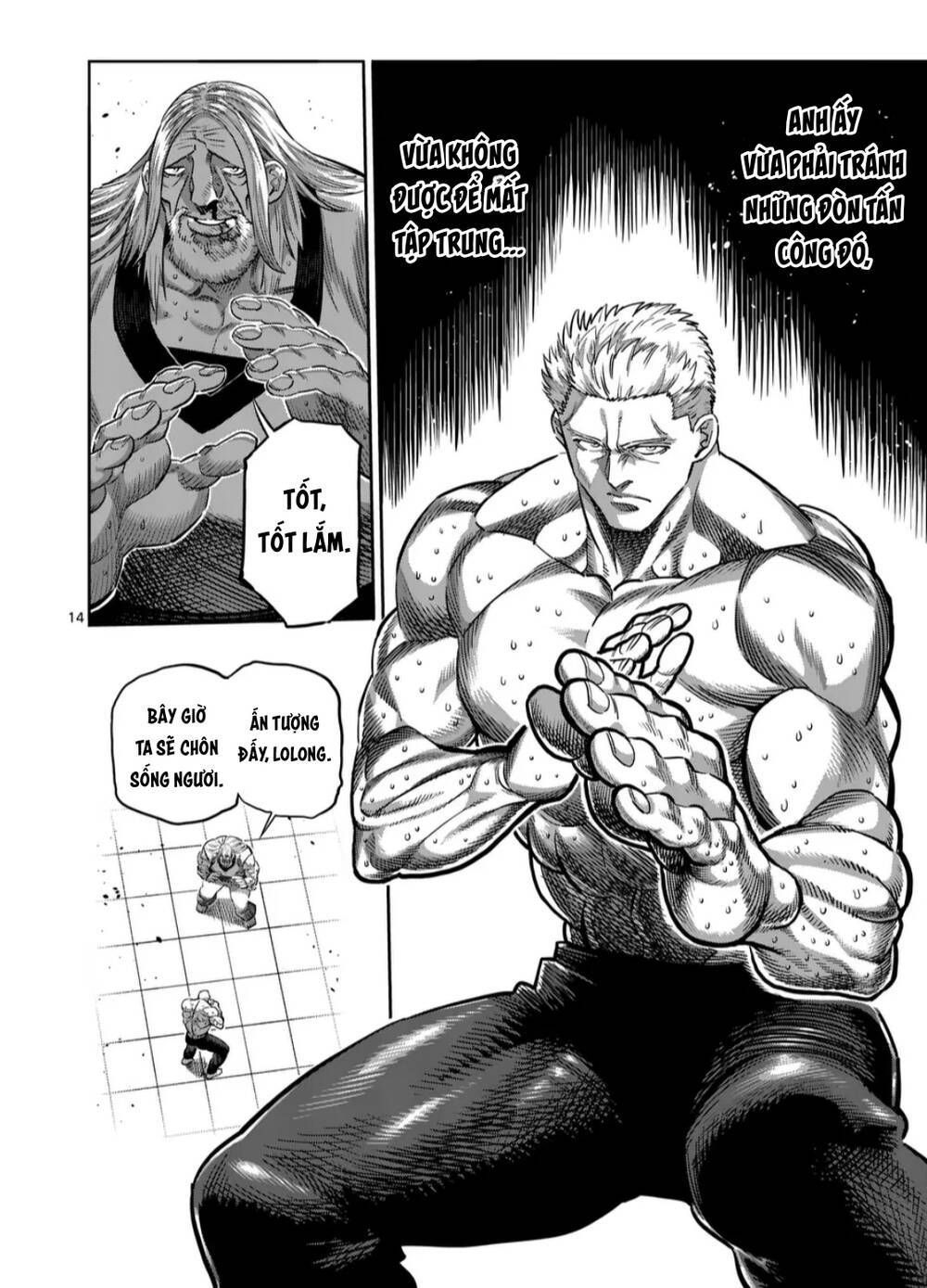 Kengan Ashura Phần 2 Chapter 273.2 - 14