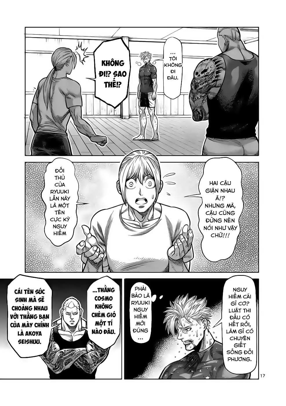 Kengan Ashura Phần 2 Chapter 36.1 - 17