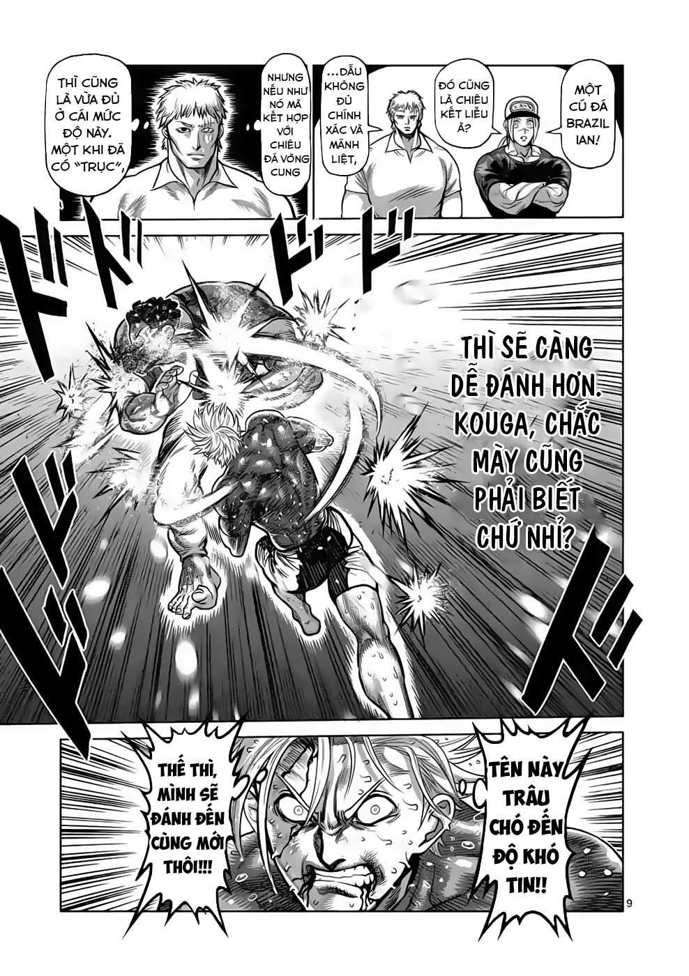 Kengan Ashura Phần 2 Chapter 36.1 - 9