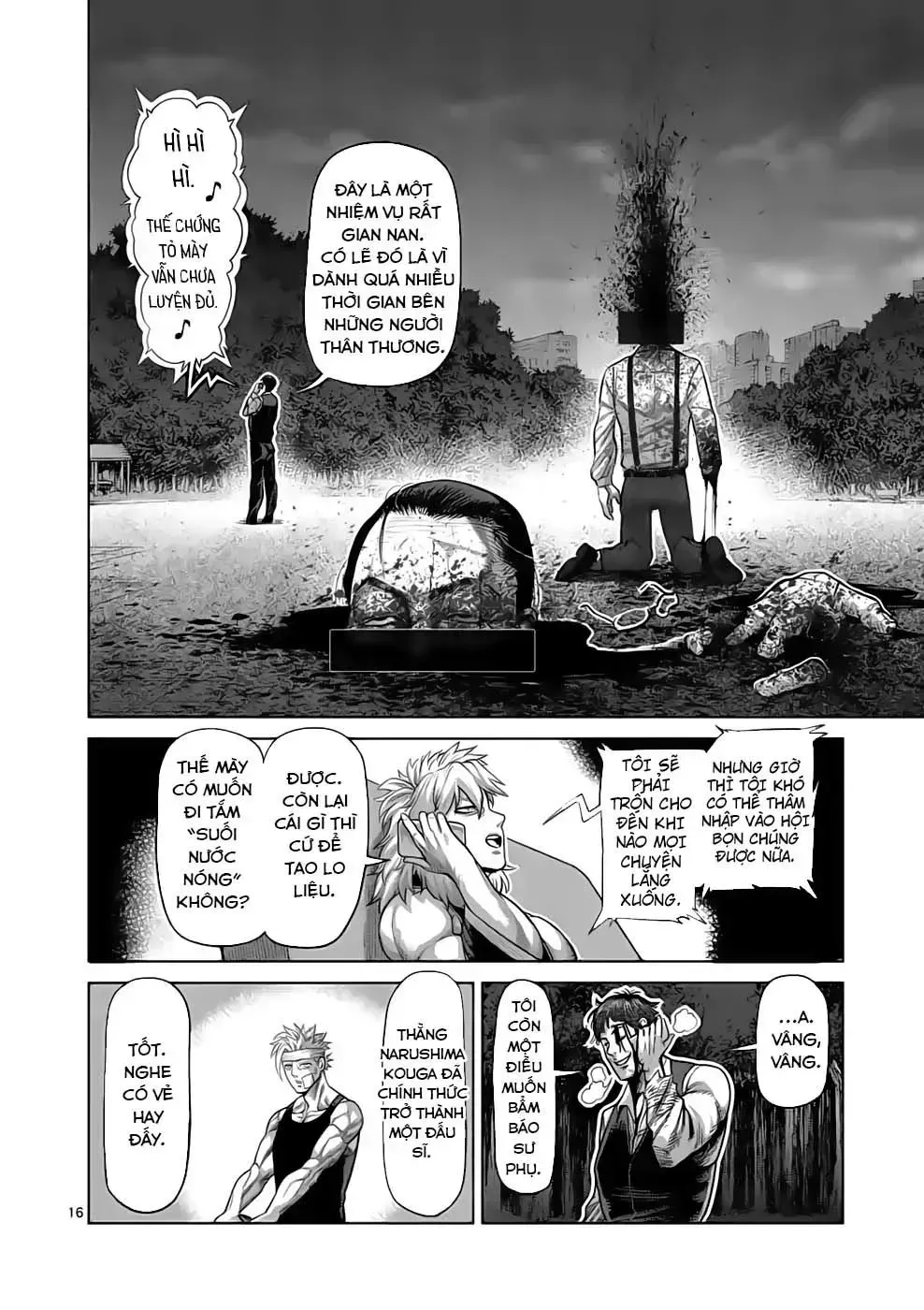 Kengan Ashura Phần 2 Chapter 40.2 - 17