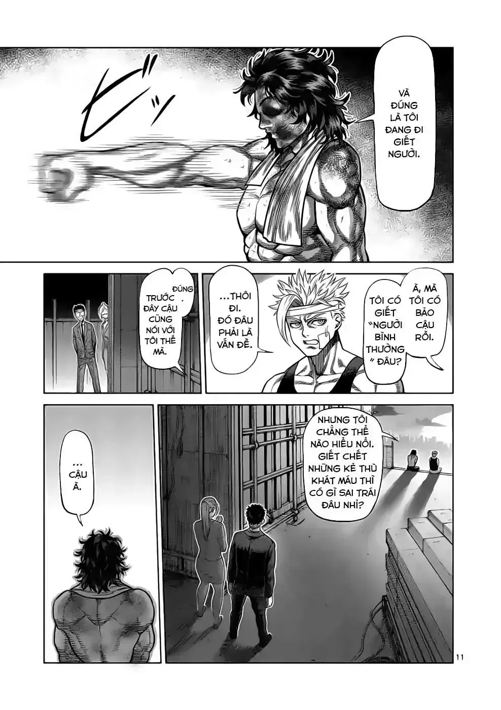 Kengan Ashura Phần 2 Chapter 40.3 - 13