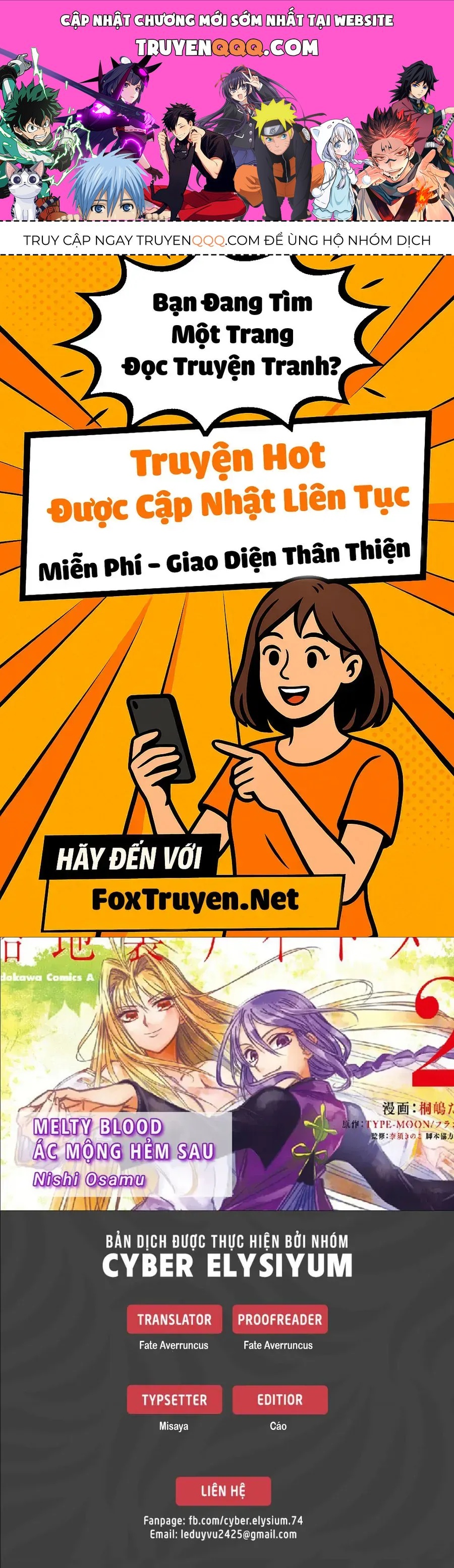 Melty Blood - Ác Mộng Hẻm Sau Chapter 9 - 1