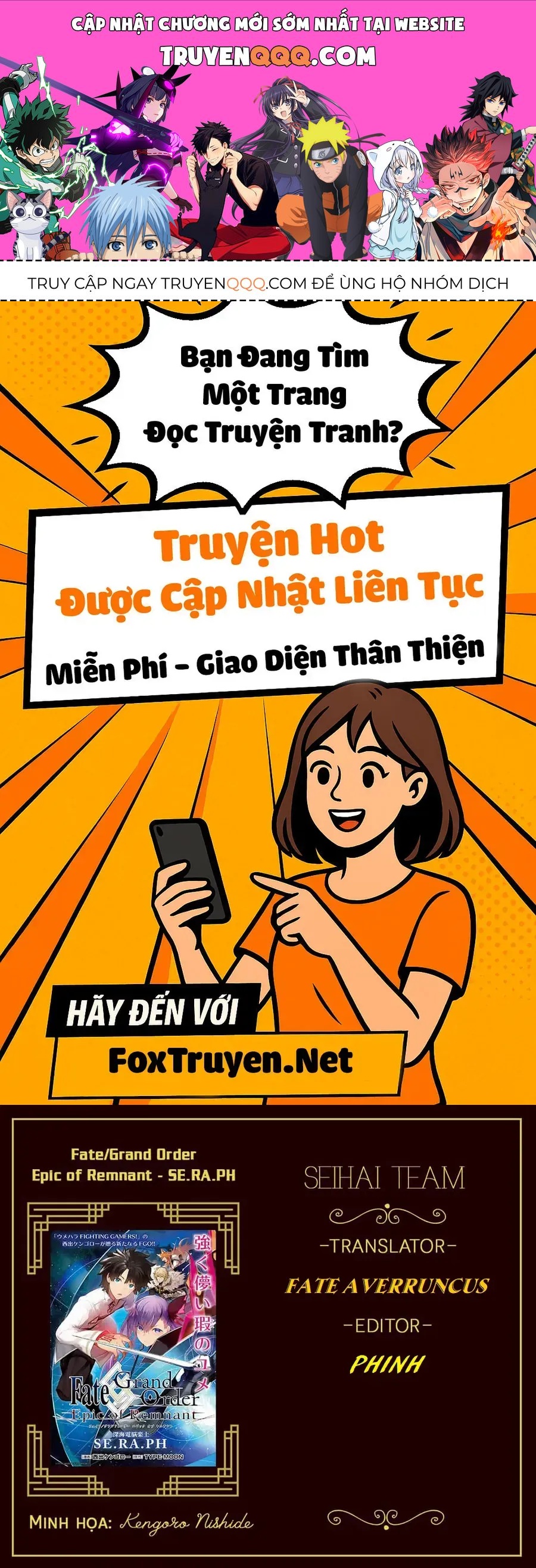 Fate/Grand Order: Epic Of Remnant - Se.ra.ph. Chapter 35.1 - 1