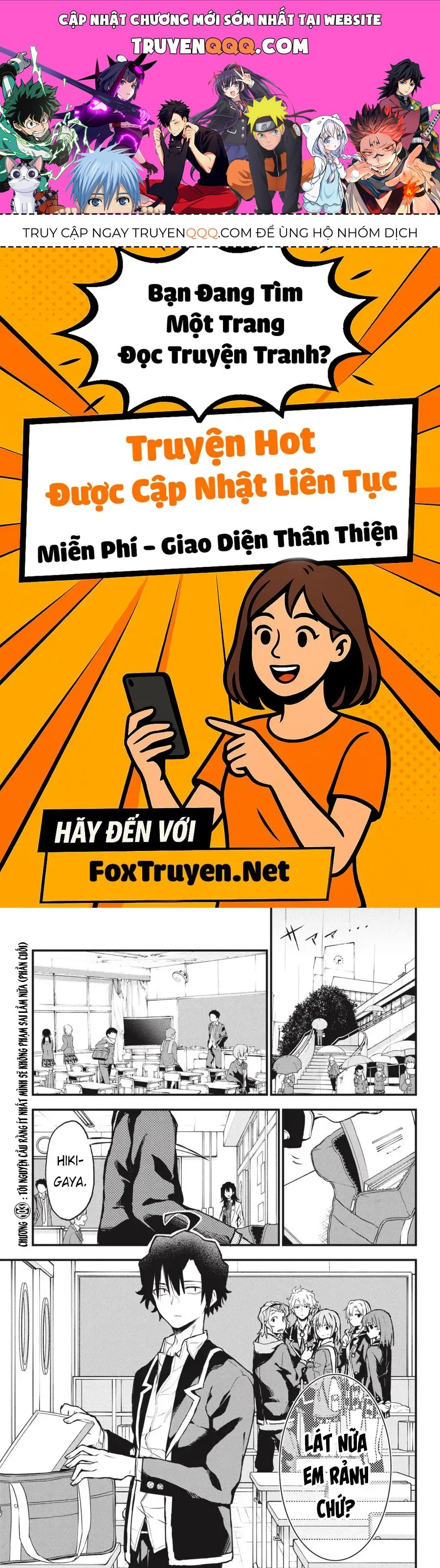 Chuyện Tình Thanh Xuân Bi Hài Của Tôi Quả Nhiên Là Sai Lầm Chapter 103 - 1