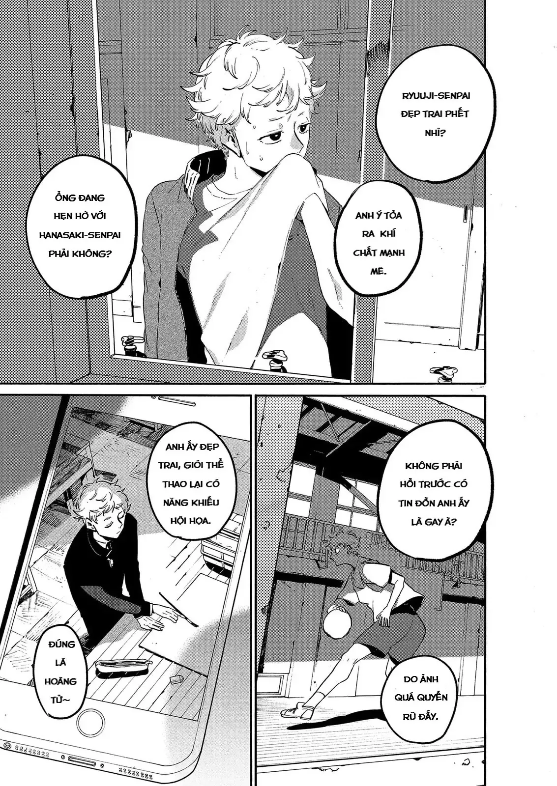 Blue Period. Chapter 0 - 3