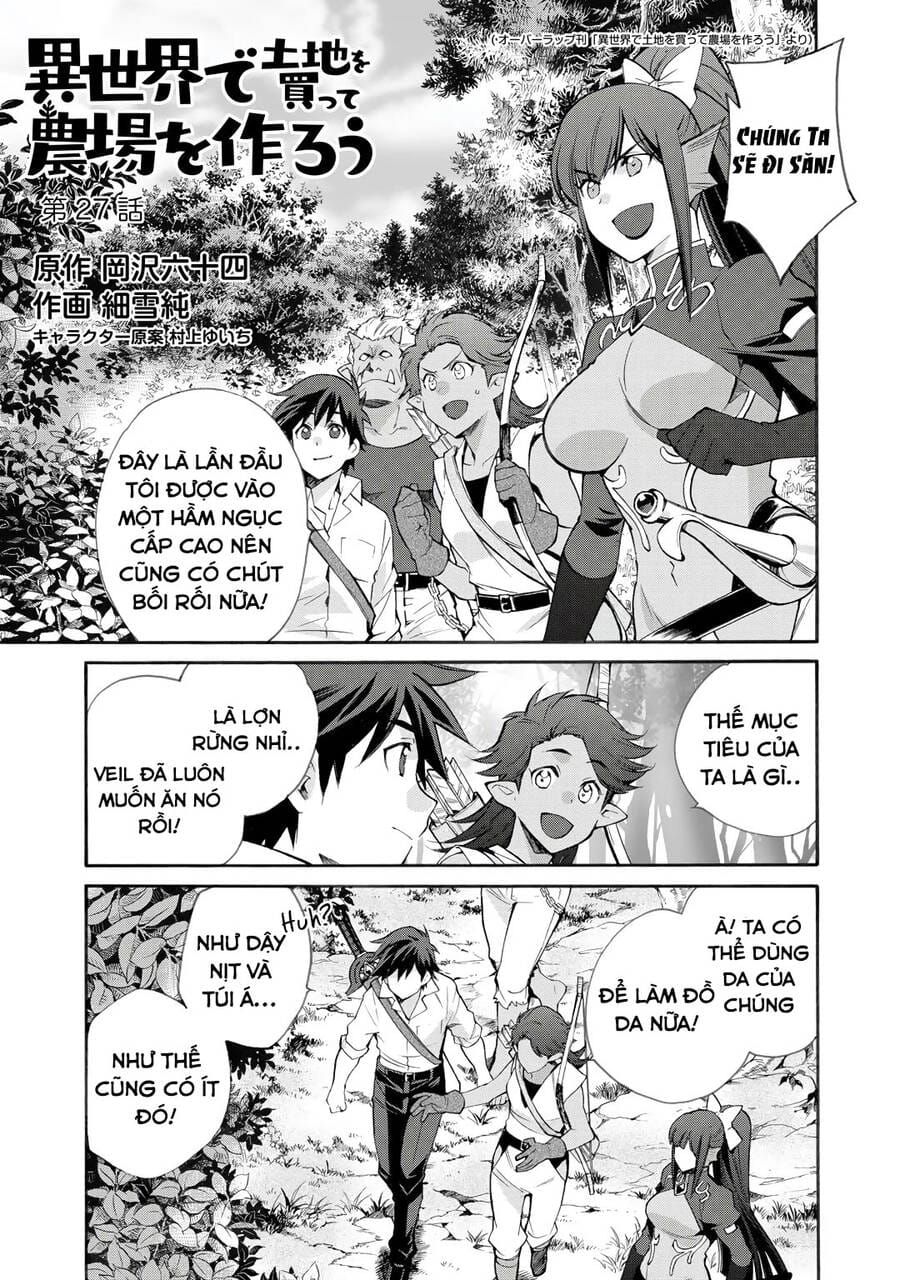 Isekai De Tochi O Katte Noujou O Tsukurou Chapter 27.1 - 3