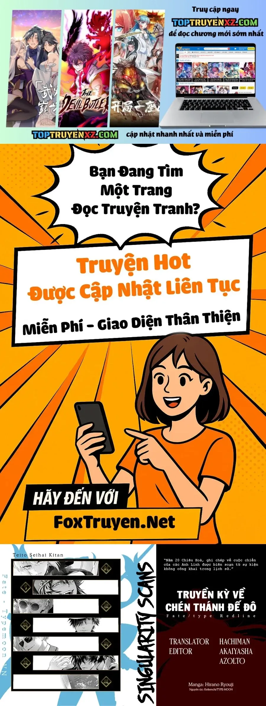 Fate/Type Redline - Truyền Kỳ Về Chén Thánh Đế Đô Chapter 25.1 - 2